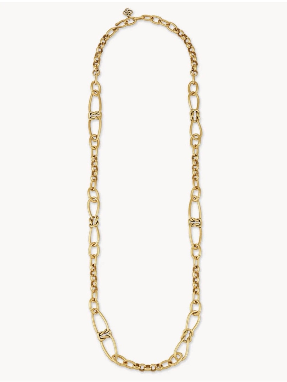 Kendra Scott FALLYN LONG STRAND NECKLACE IN VINTAGE GOLD